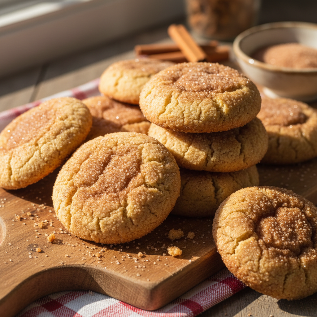 Cinnamon Sugar Cookies